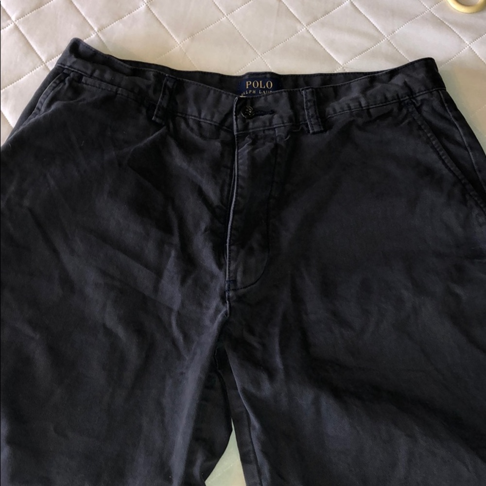 Men’s polo shorts.